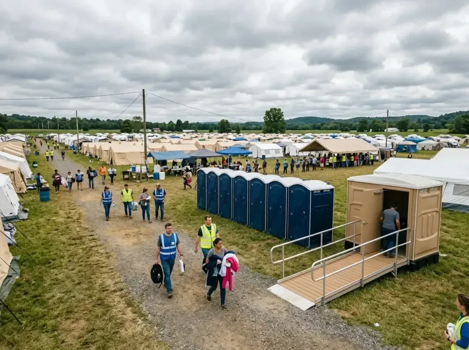 disaster-relief-camp-restrooms-010 — frequently asked questions, Dumpster & Portable Bathrooms Rental in North Gates, NY